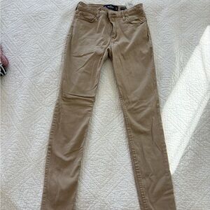 Hollister Women's Skinny Tan Jeans